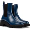 Camper Milah Platform Chelsea Boot In Blue