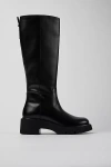 Camper Milah Tall Leather Boots In Black
