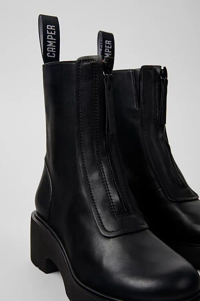 CAMPER MILAH ZIP BOOTIE IN BLACK, WOMEN'S AT URBAN OUTFITTERS