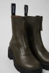 Camper Milah Zip Bootie In Dark Green, Women's At Urban Outfitters