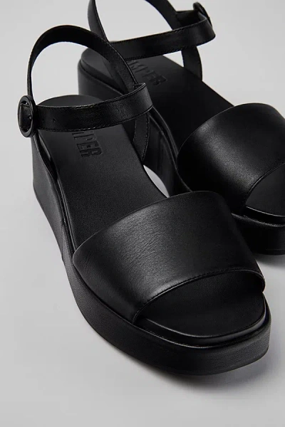 Camper Misia 2-strap Sandal In Black, Women's At Urban Outfitters