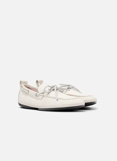 Camper Moccasin Women  Right Nina In White
