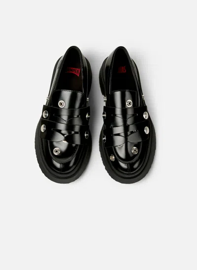 Camper Moccasin Women  Walden Twins In Black