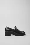 Camper Milah Loafers In Black Leather