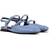 Camper Myra Ankle Strap Flat In Blue