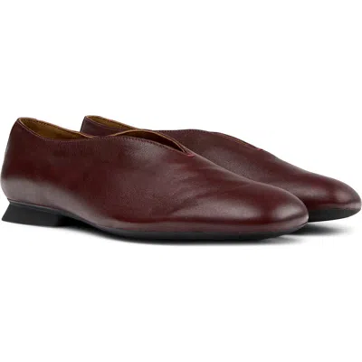 Camper Myra Flat In Burgundy