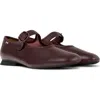 Camper Myra Mary Jane Flat In Brown