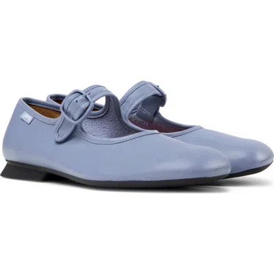 Camper Myra Mary Jane Flat In Blue