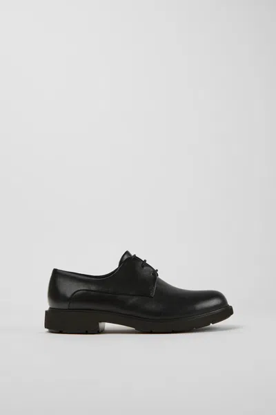 Camper Neuman K200510-011 Oxford Womens B Black Leather Dress Shoes Htat1151