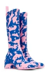 Camper Niki Boot In Pink/ Blue