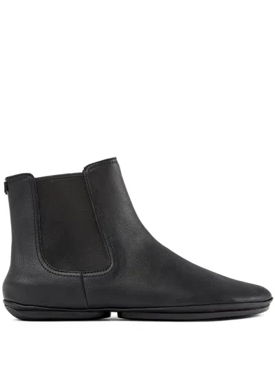 Camper Nina Chelsea Boots In Black