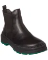 Camper Noray Leather Boot In Black