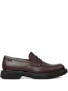Camper Norman Leather Loafers In Brown