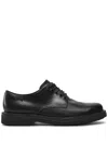 Camper Norman Leather Shoes In Nero