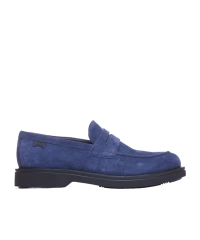 Camper Norman Loafer Shoes In Blue