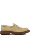Camper Norman Penny-detail Suede Loafers In Multi