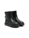 Camper Norte Leather Boots In 黑色