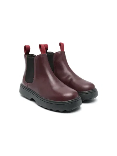 Camper Kids' Boots For Unisex In Burgundy