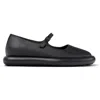 Camper Onda Leather Buckled Flat Pumps