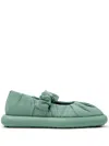 Camper Onda Ballet Flats In Green