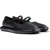 Camper Onda Leather Buckled Flat Pumps
