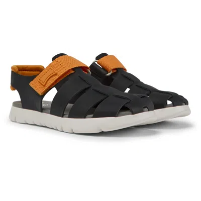 Camper Kids' Sandals For Boys In Black
