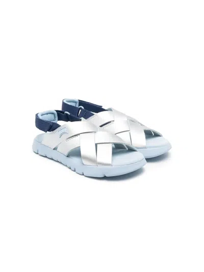 Camper Kids' Oruga Open Toe Sandals In Blue