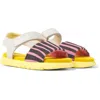 Camper Sandals For Girls In Pink,grey,white