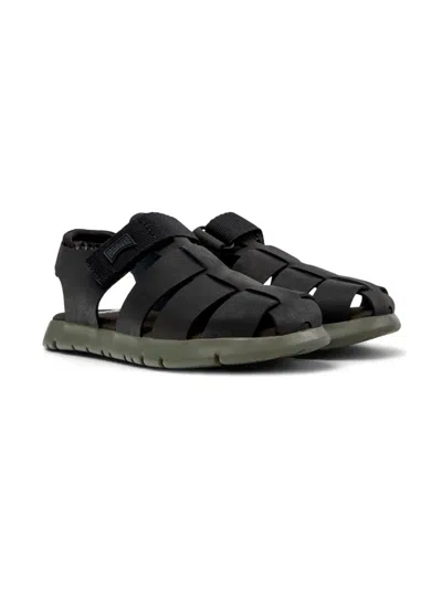 Camper Oruga Sandals In Black
