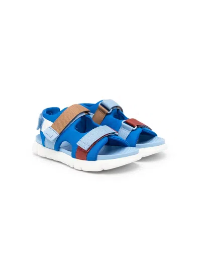 Camper Kids' Oruga Twins Sandals In Blue