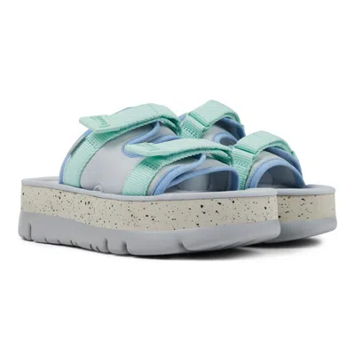 Camper Sandals For Women In Grey,blue