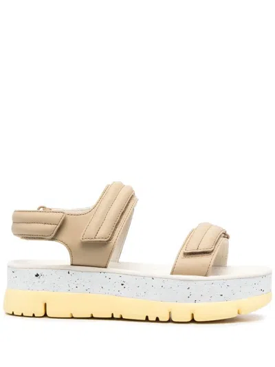 Camper Oruga Up Platform Sole In Neutrals