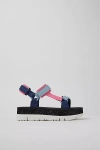 Camper Oruga Up Platform Sandal In Multicolor