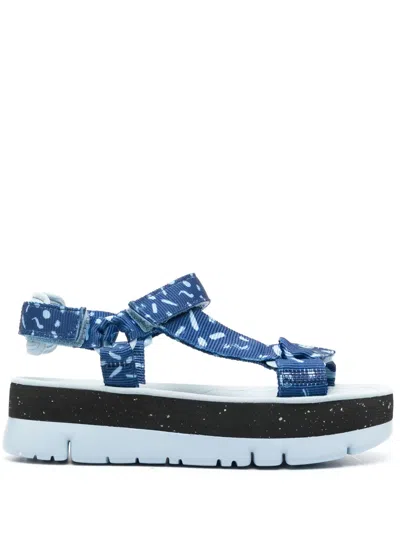 Camper Oruga Up Sandals In Blue