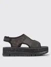 Camper Flat Sandals  Woman Color Grey In Grey