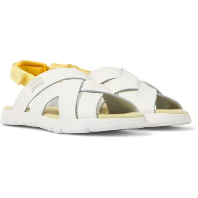 Camper Kids' Sandals For Girls In White