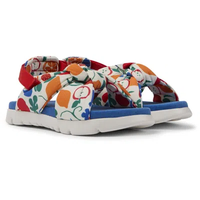 Camper Kids' Sandals For Unisex In White,red,blue