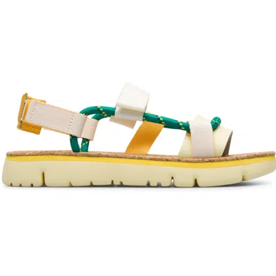 Camper Oruga In Yellow,green,white