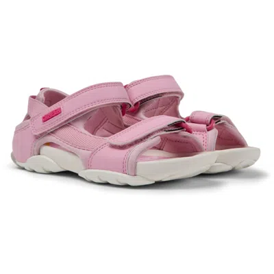 Camper Kids' Sandals For Girls In Pink