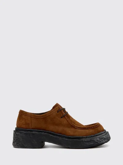 Camper Oxford Shoe Woman Color Brown In Multi