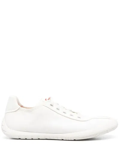 Camper Path Lace-up Sneakers In White