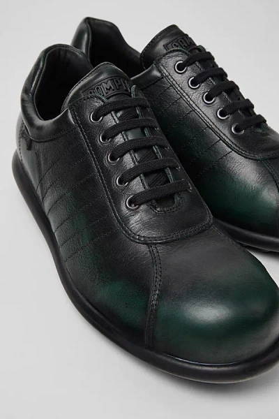 CAMPER PELOTAS ARIEL ICONIC LEATHER SNEAKER IN GREEN, MEN'S AT URBAN OUTFITTERS
