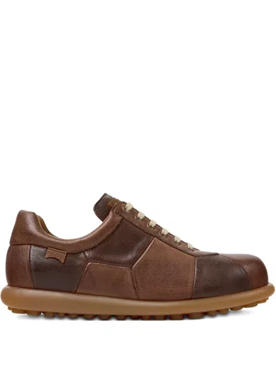 Camper Pelotas Ariel Leather Sneakers In Blue