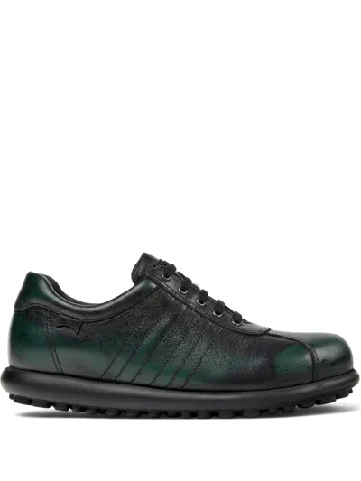 Camper Pelotas Ariel Leather Sneakers In Black