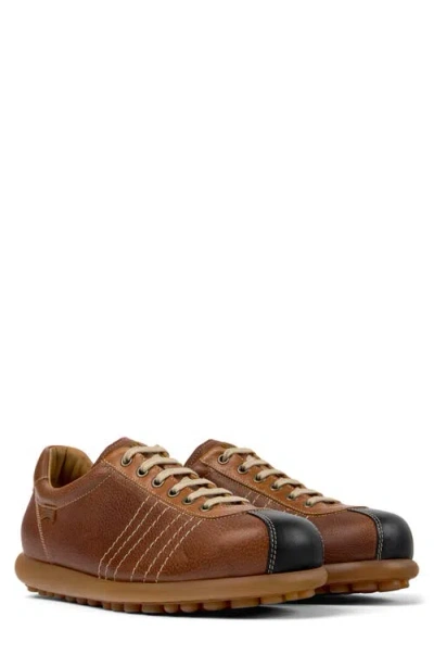 Camper Pelotas Ariel Low Top Sneaker In Medium Brown