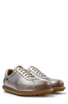 Camper Pelotas Ariel Low Top Sneaker In Silver