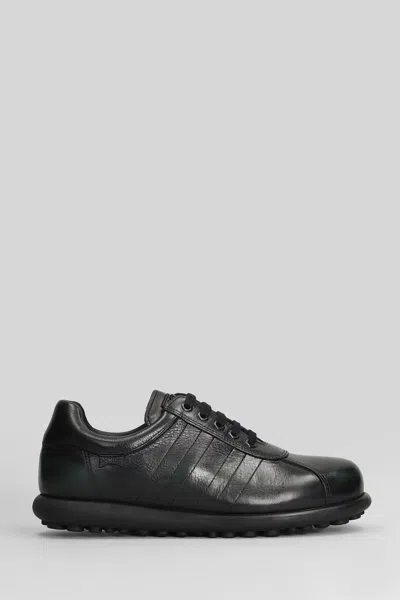 CAMPER PELOTAS ARIEL SNEAKERS IN BLACK LEATHER