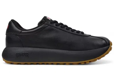 Pre-owned Camper Pelotas Athens Leather Gum (women's) Sneakers In Black