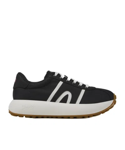 Camper Pelotas Athens Panelled Sneakers In Black