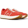 Camper Sneakers For Men In Bright Red